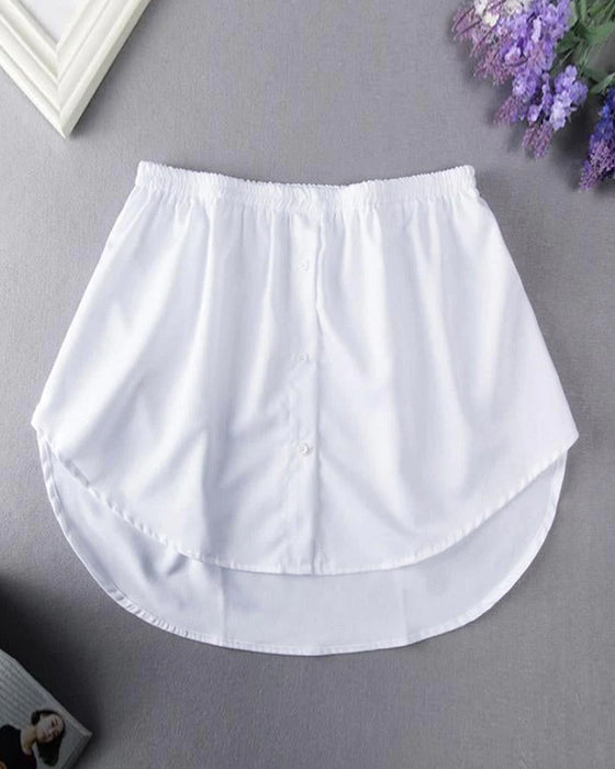 Gefälschtes hemd mit hoher taille
