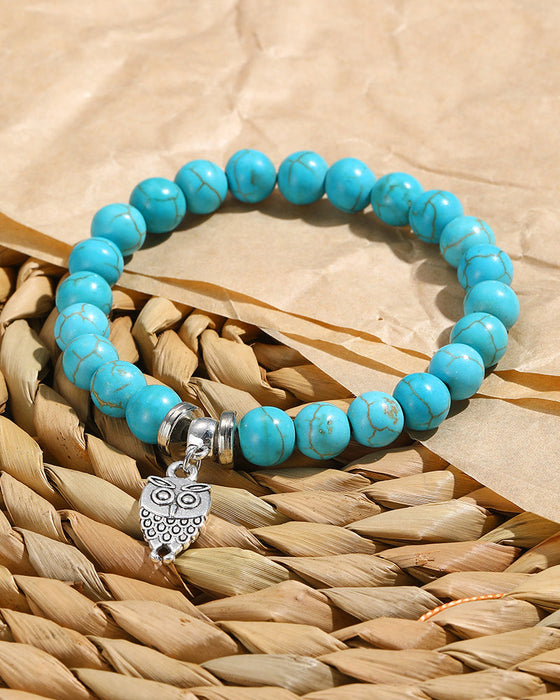 Böhmisches Western-Türkis-Armband für Frauen