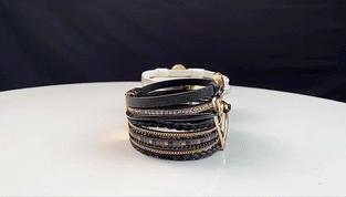 Böhmisches Herz-Armband