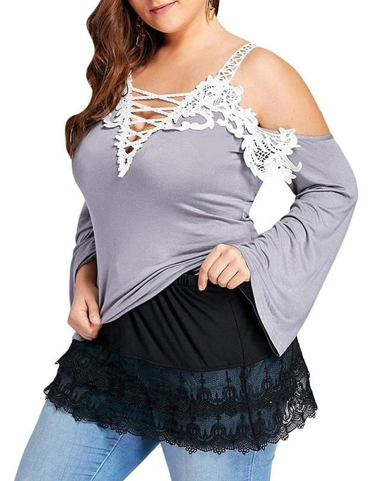Gefälschtes hemd mit hoher taille