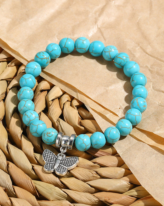 Böhmisches Western-Türkis-Armband für Frauen