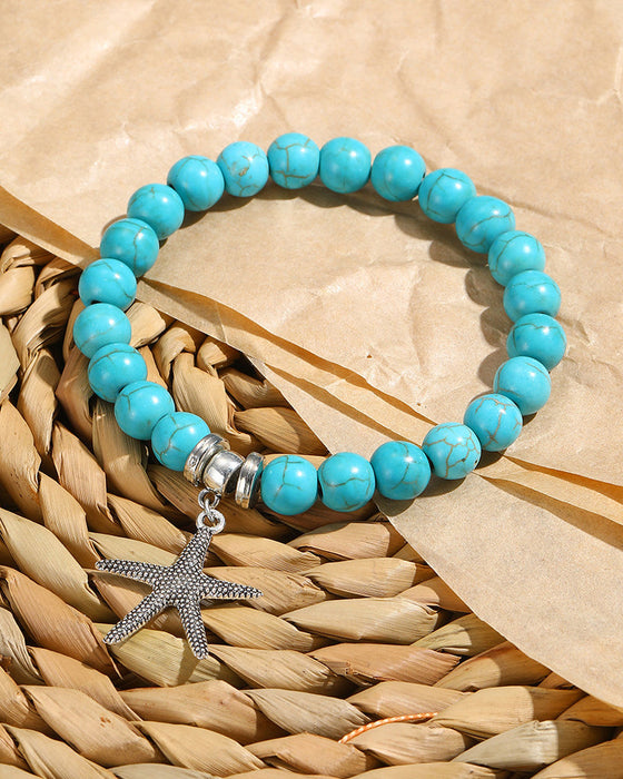 Böhmisches Western-Türkis-Armband für Frauen