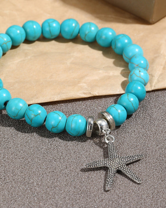 Böhmisches Western-Türkis-Armband für Frauen