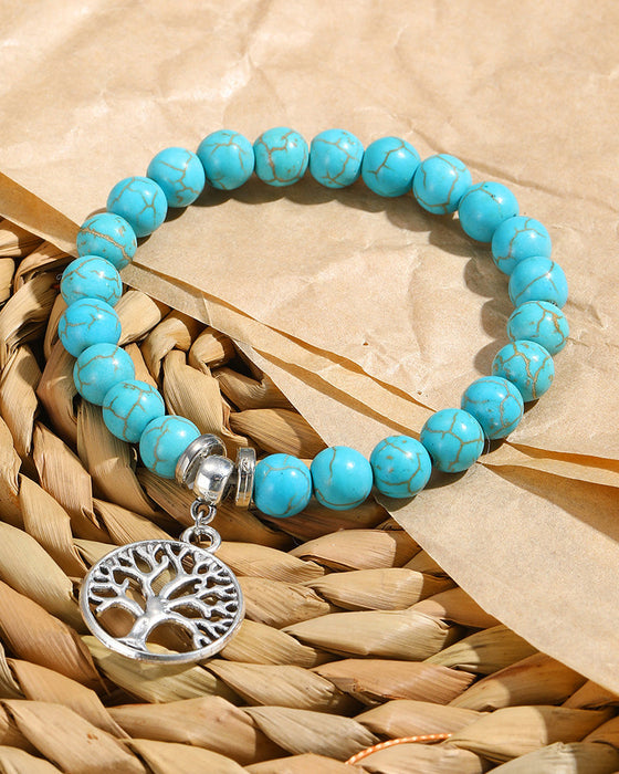 Böhmisches Western-Türkis-Armband für Frauen