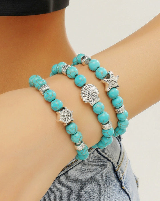 Böhmisches Western-Türkis-Armband für Frauen