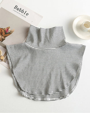 Hoher Kragen gefälschter Kragen Herbst- und Winterabnutzungsartefakt