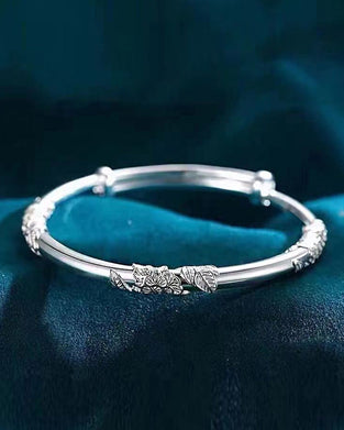 Push-Pull-verstellbares Blumenarmband