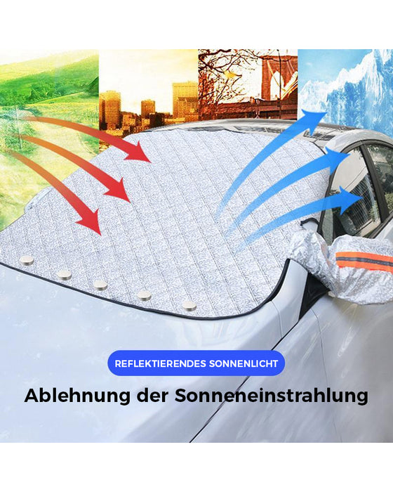Magnetische Schneeabdeckung für das Auto