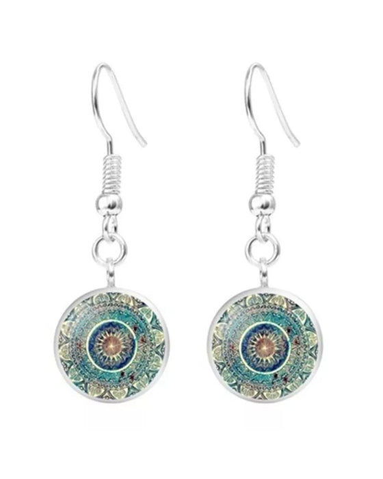 Mandala-blumenzeit-edelstein-halsketten-set