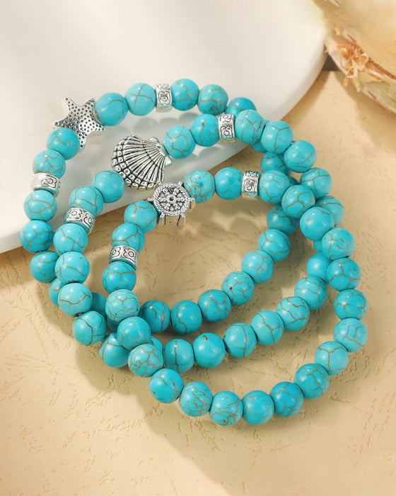 Böhmisches Western-Türkis-Armband für Frauen