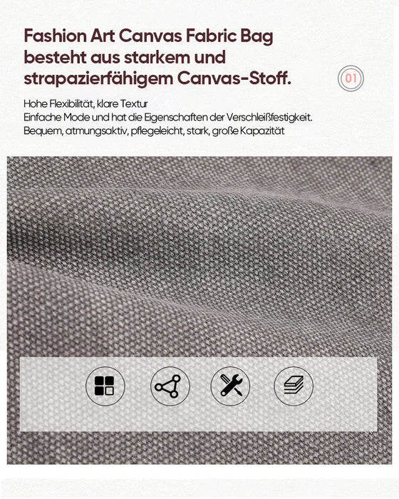 Umhängetasche mit Stauraum