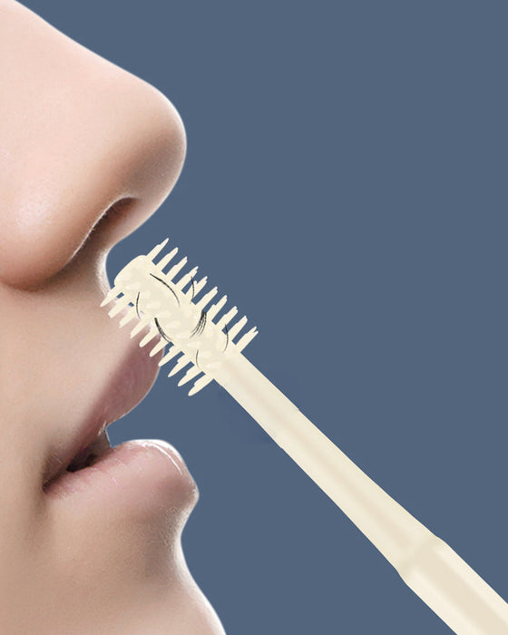 Doppelköpfiges Haarmesser aus Edelstahl