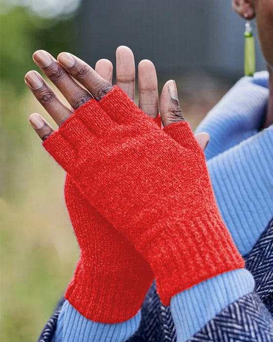 Fingerlose Unisex-Thermohandschuhe