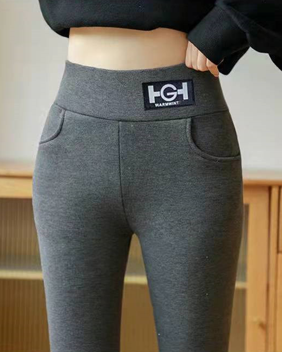 Fleece dicke Oberbekleidung Leggings
