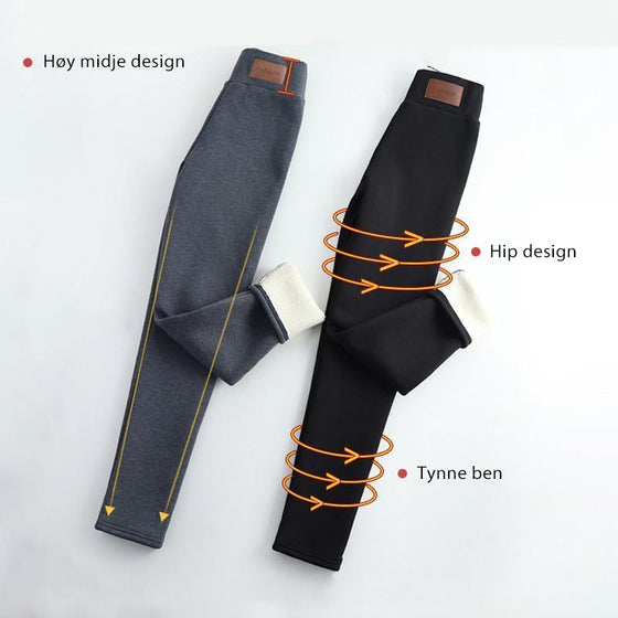 Enge Leggings aus dickem Kaschmir