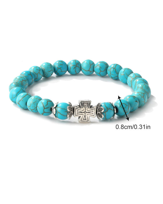 Böhmisches Western-Türkis-Armband für Frauen