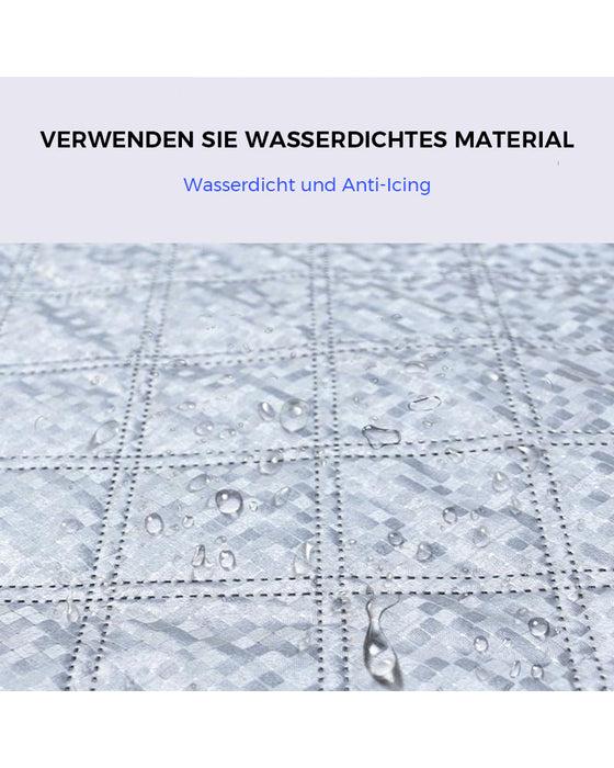Magnetische Schneeabdeckung für das Auto