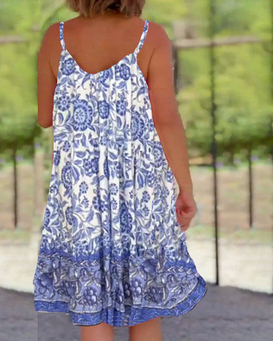 Wunderschönes Camisole-Kleid mit Print