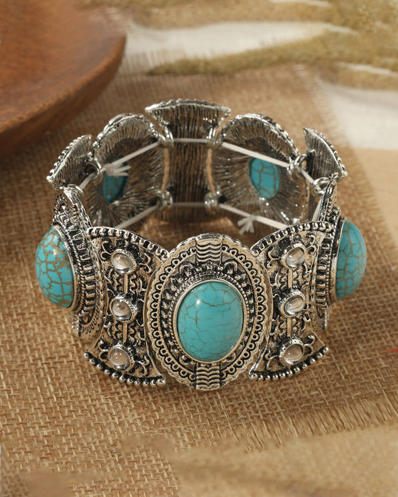 Böhmisches Western-Türkis-Armband für Frauen