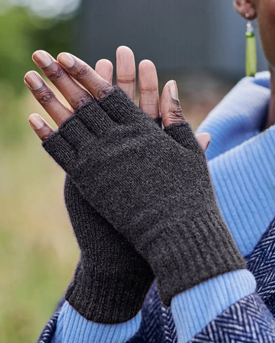 Fingerlose Unisex-Thermohandschuhe