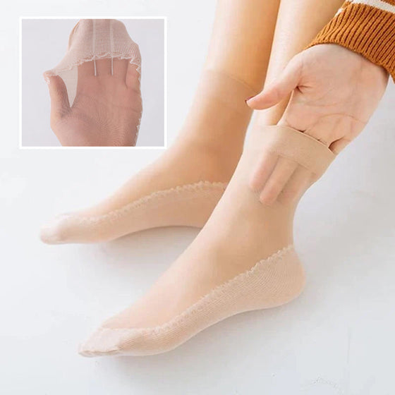 Rutschfeste Socken aus Baumwolle