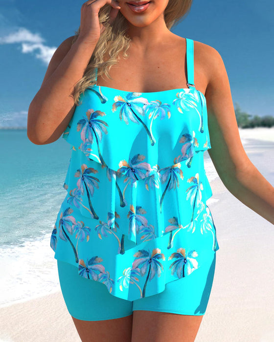 Rock Badeanzug zweiteiliger Bikini