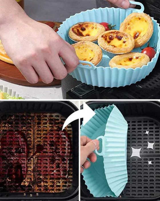 Backblech aus Silikon für Dampffritteuse