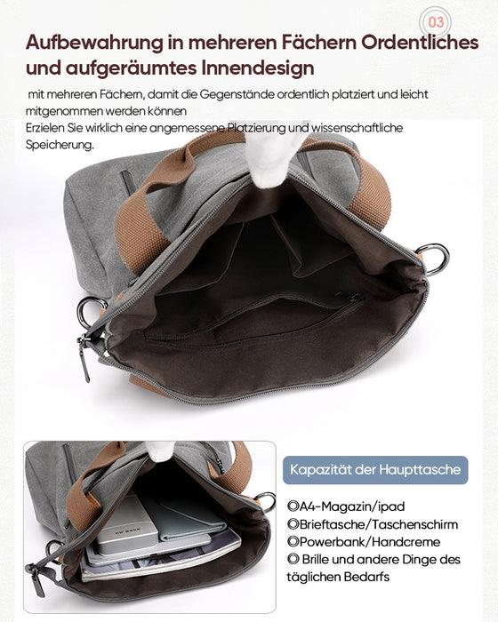 Umhängetasche mit Stauraum