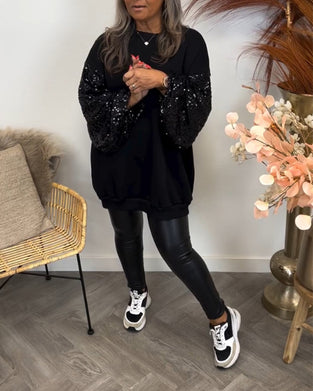 Sweatshirts mit Unifarben und Nähten