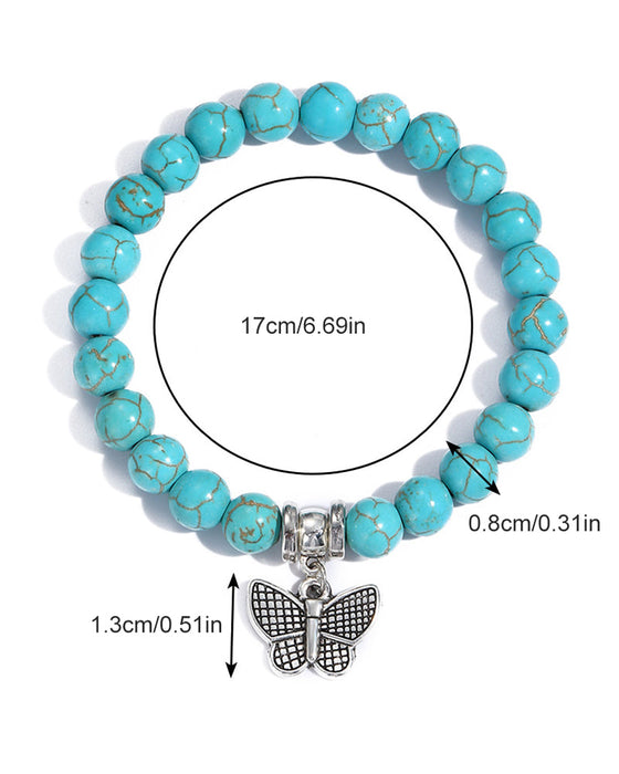 Böhmisches Western-Türkis-Armband für Frauen