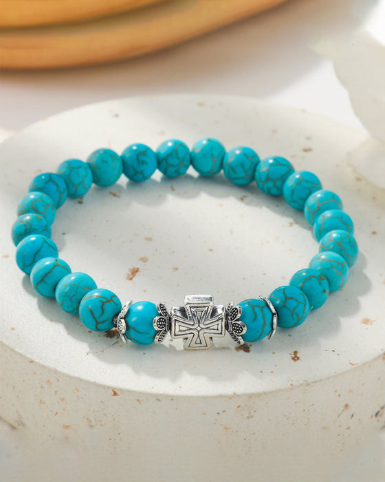 Böhmisches Western-Türkis-Armband für Frauen