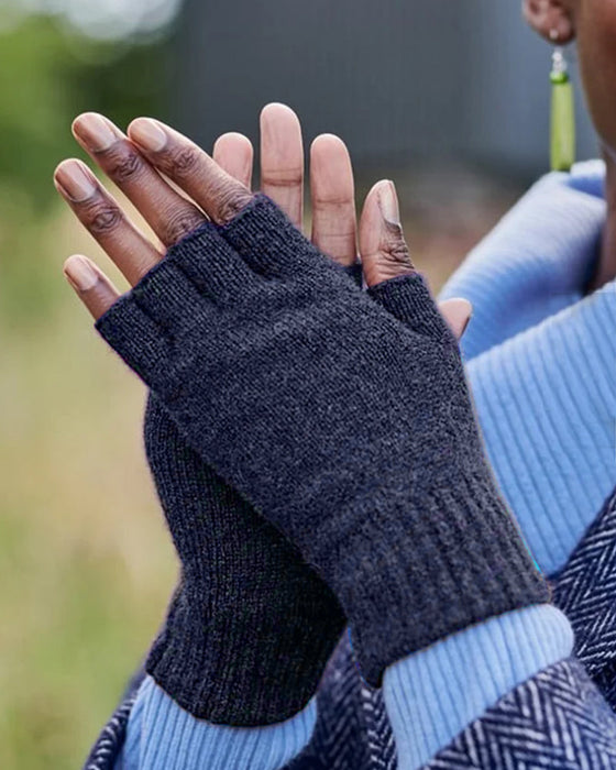 Fingerlose Unisex-Thermohandschuhe