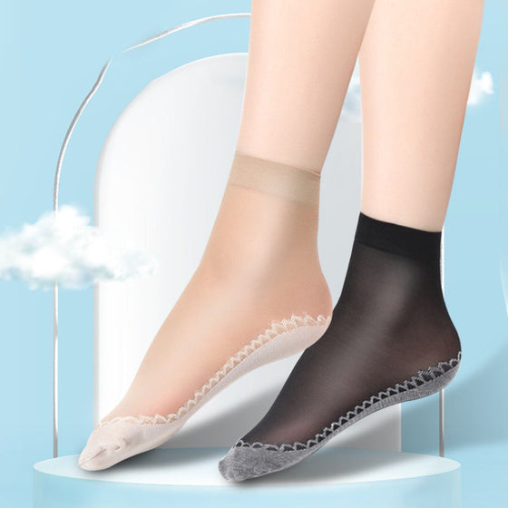 Rutschfeste Socken aus Baumwolle