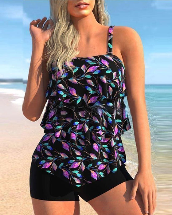 Rock Badeanzug zweiteiliger Bikini