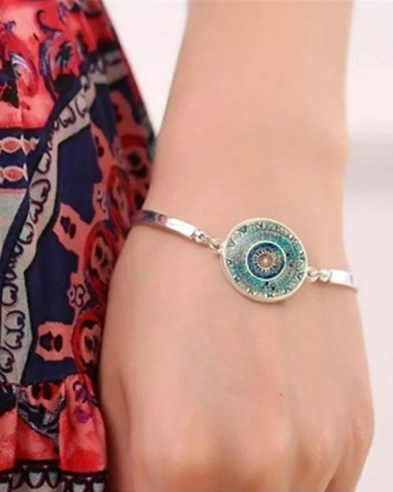 Mandala-blumenzeit-edelstein-halsketten-set