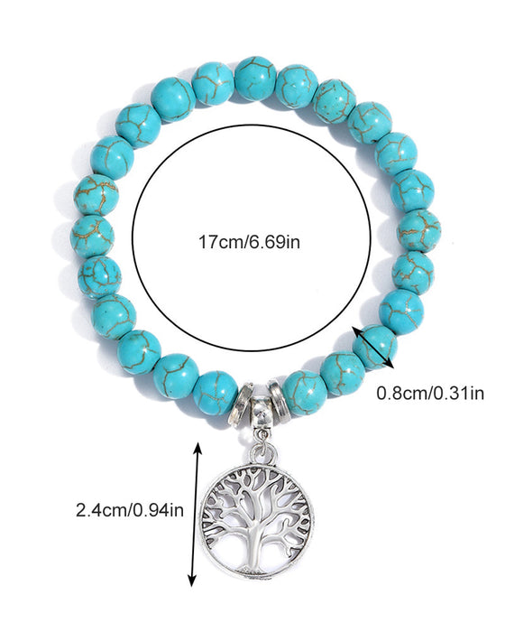 Böhmisches Western-Türkis-Armband für Frauen