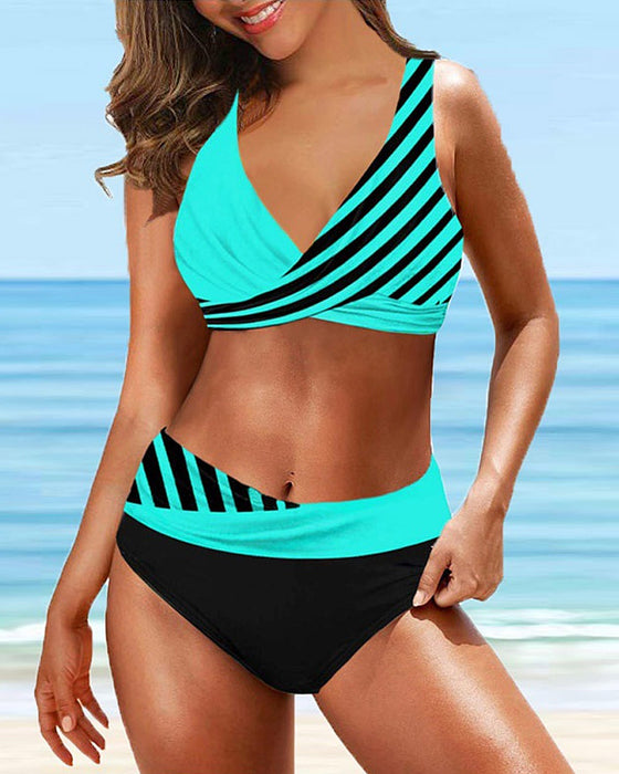 Hoch taillierter Bikini