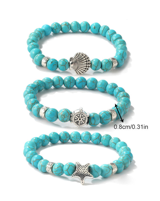 Böhmisches Western-Türkis-Armband für Frauen