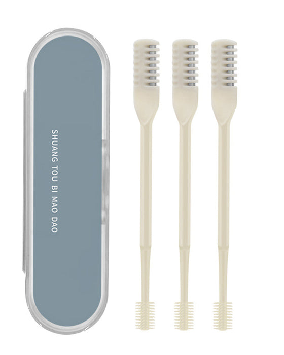 Doppelköpfiges Haarmesser aus Edelstahl